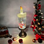 NOVOGODIŠNJA UKRAS LAMPA  VELIKA SVEĆA sa muzikom