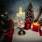 NOVOGODIŠNJA UKRAS LAMPA  VELIKA SVEĆA sa muzikom