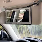 LED ogledalo za šminkanje u autu