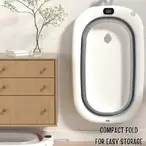 Kadica za bebe Sklopiva kadica za bebe sa termometrom