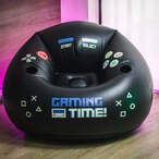 Gejmerska fotelja sa tabureom na naduvavanje