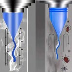 Silikonski filteri za odvod protiv neprijatnih mirisa 4 komada