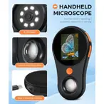 Digitalni mikroskop sa kamerom i ekranom