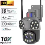 PTZ WiFi kamera sa 3 nezavisne kamere i 4 objektiva – 32mpx, CareCam Pro