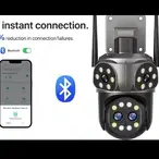 PTZ WiFi kamera sa 3 nezavisne kamere i 4 objektiva – 32mpx, CareCam Pro