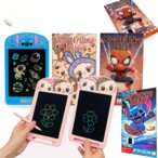 LCD Tablet Piši–Briši za decu – Spiderman / Labubu / Stitch – edukativna digitalna tabla