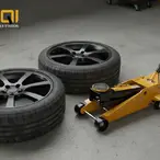 DINGQI hidraulična dizalica 2T – pouzdana auto dizalica