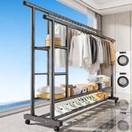 Dupli stender stalak za obucu i garderobu
