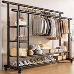 Dupli stender stalak za obucu i garderobu