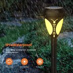 Solarne leptir lampe za baštu  Set od 10 komada