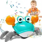 Šetajuća kraba sa muzikom, LED svetlom i senzorom pokreta