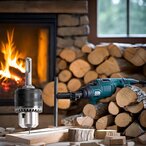 Stezna glava za bušilicu (futer) od 13 mm sa ključem i SDS adapterom. 