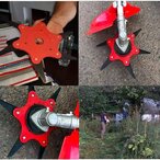 Profesionalni čelični nastavak za trimer sa 6 noževa PowerBlade