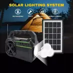 Solarni sistem + panel + bluetooth