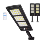 Split solarna zidna lampa model SL-144 sa senzorom pokreta i daljinskim upravljačem. 