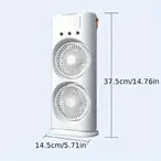 Ventilator sa dvostrukom glavom