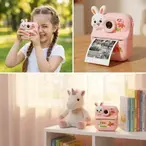 Fotoaparat za decu sa instant štampačem zeka i dve kamere