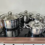 Set Lonaca 8 Delova – Kvalitetni Kuhinjski Set