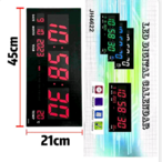  Digitalni LED zidni sat