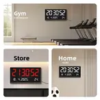 JH8025 digitalni LED zidni sat