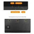 JH8025 digitalni LED zidni sat