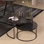 Klub sto, set od dva stocica za dnevnu sobu