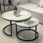 Klub sto, set od dva stocica za dnevnu sobu