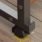 Sto za laptop Dimenzije ploce stola 60x40 Podesiva visina