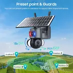 Solarna 4G kamera sa dvostrukim sočivom 