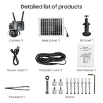 Solarna 4G kamera sa dvostrukim sočivom 