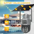 Nadzorna Dvostruka Solarna Kamera 4G 8MPX