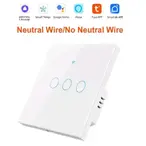 Tuya WiFi pametni prekidač na dodir sa tri tastera