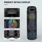 Bluetooth Zvučnik Karaoke + bežični mikrofon Model ZQS8308