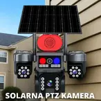 Solarna PTZ Kamera sa tri sočiva 4G 25mpix