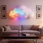 3D RGB LED oblak sa svetlosnim efektima – 200 cm