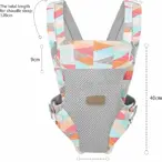 Ekskluzivna 4-u-1 ergonomska nosiljka za bebe