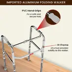 Sklopiva aluminijumska hodalica (šetalica)