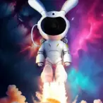 Astronaut Zeka Zvezdani Projektor