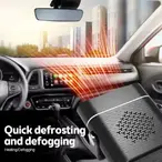 Prenosiva auto grejalica i odmrzivac stakla 12v