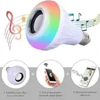 RGB Muzička LED Sijalica sa Bluetooth Zvučnikom 1 + 1 GRATIS