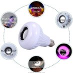 RGB Muzička LED Sijalica sa Bluetooth Zvučnikom 1 + 1 GRATIS