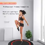 Sklopiva fitnes trambolina 120 cm – Idealna za kućni trening