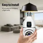 Dupla WiFi IP Kamera Sijalica