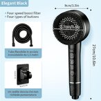 Elegant Black – Multifunkcionalni tuš