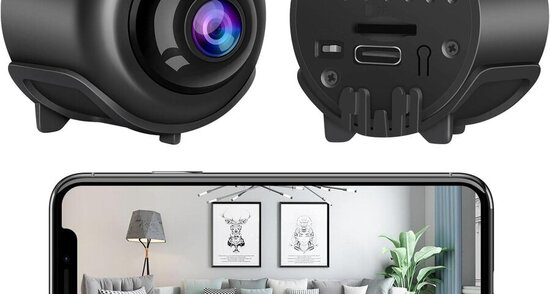 Mini kamera FULL HD WiFi sa noćnim snimanjem i detekcijom pokreta.