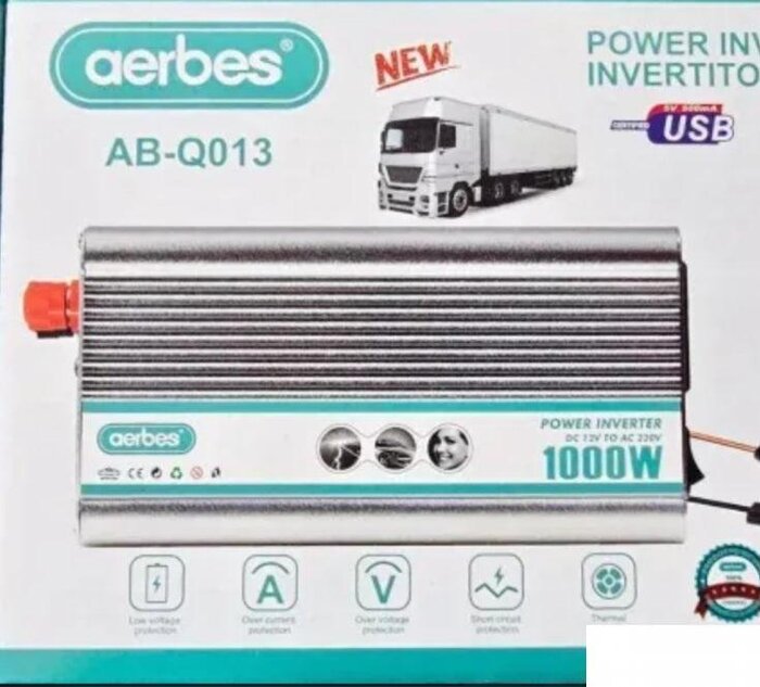 NOVO! Pretvarac Napona Sa 12v Na 220v Inverter  