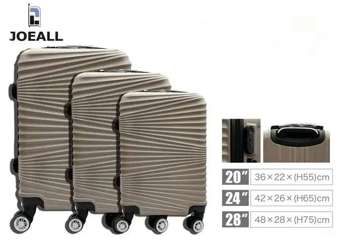 3-DELNI SET KOFERA ZA PUTOVANJA