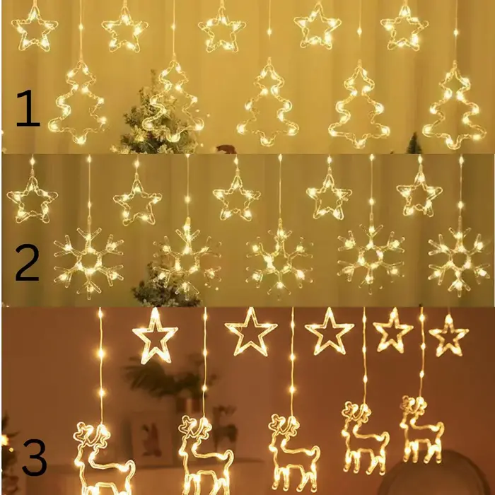 LED BOŽIĆNA SVETLOSNA ZAVESA