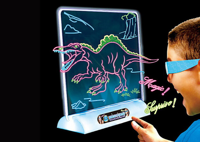 MAGIČNA LED TABLA ZA CRTANJE