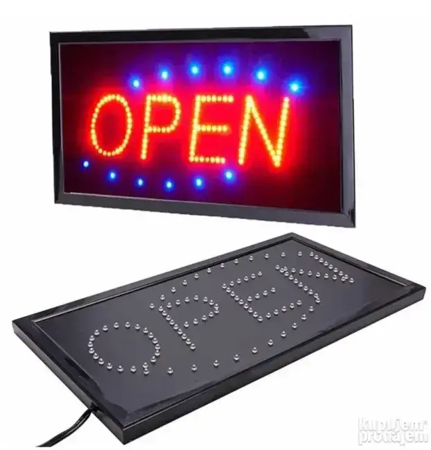 LED Reklame  48x25cm – Svetleći Natpis za Izlog